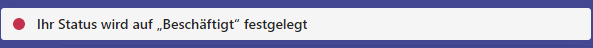 Beschäftigt