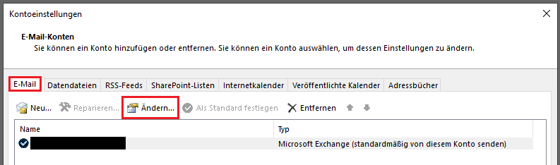 Fehlerhafte Synchronisierung von Outlook Kalender