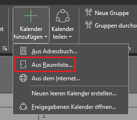 Outlook Kalender hinzufügen