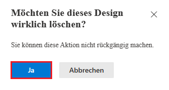 Standarddesign in Microsoft 365 ändern