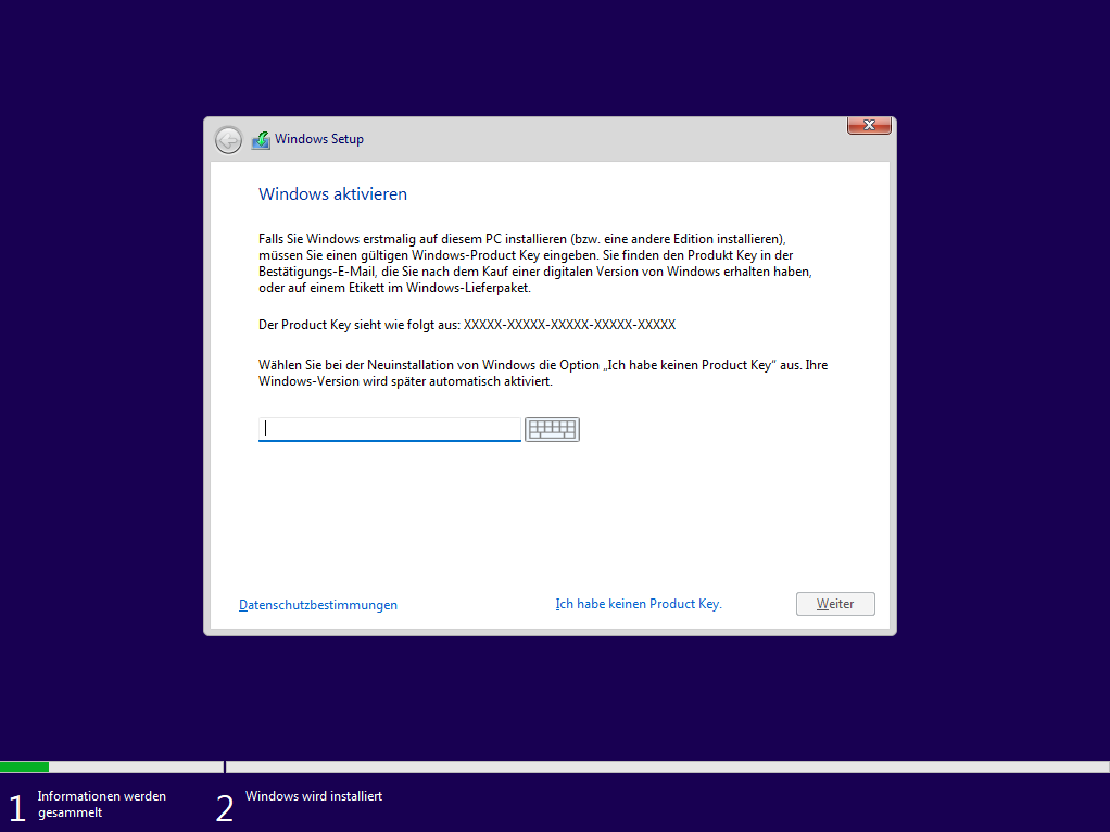 Windows 11 installieren