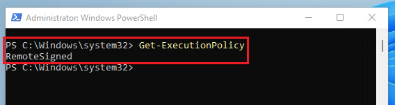 Ausführung von PowerShell Skript wird verweigert