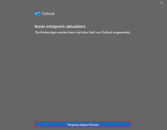 Outlook verschiebt automatisch eigenen Kalender
