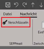 SEPPmail Outlook Add-In aktivieren