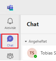 Microsoft Teams Chats filtern
