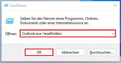 Sprache bei einem freigegebenem Postfach ändern