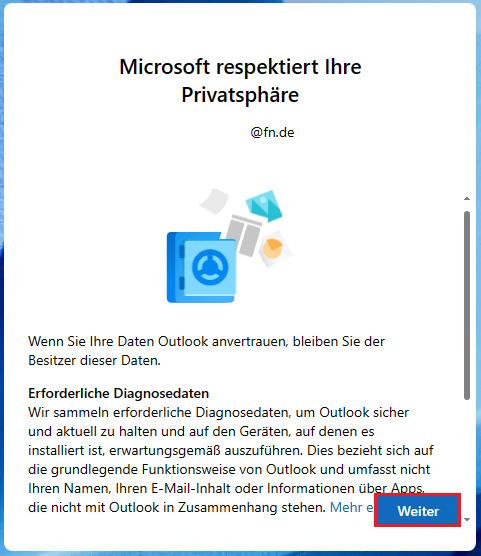 Freenet E-Mail-Konto im neuen Outlook einrichten