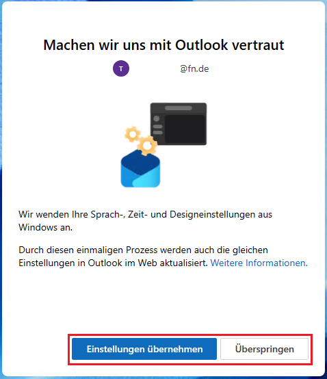 Freenet E-Mail-Konto im neuen Outlook einrichten