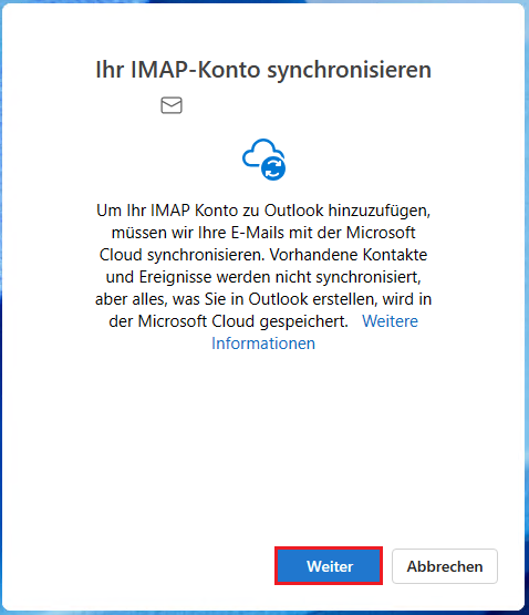 IONOS E-Mail-Konto im neuen Outlook einrichten