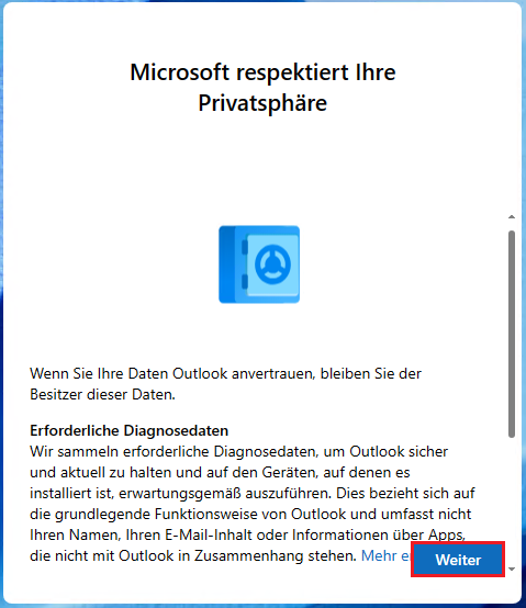 IONOS E-Mail-Konto im neuen Outlook einrichten