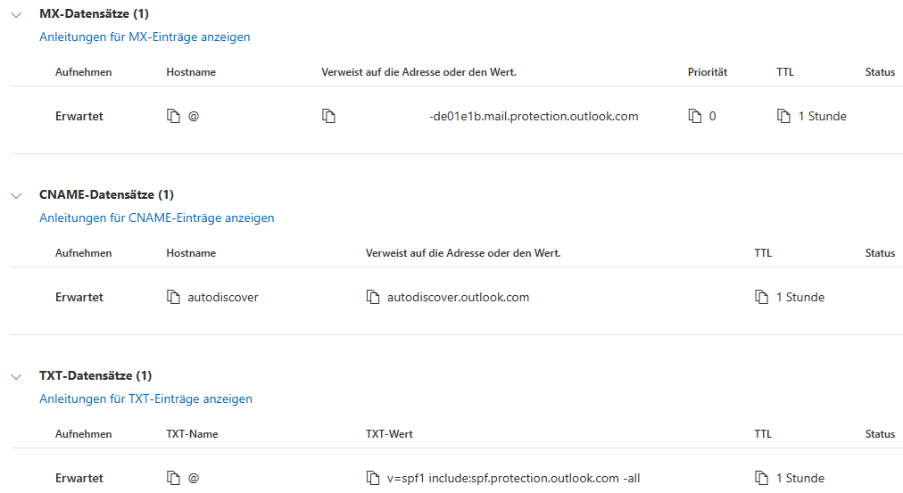 Domain in Microsoft 365 hinzufügen