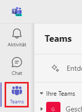 E-Mail-Adresse eines Teams Kanal abrufen