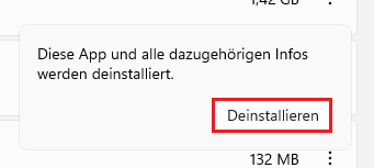 Microsoft Teams deinstallieren
