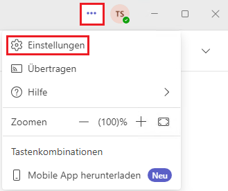 Automatische Antworten in Microsoft Teams aktivieren